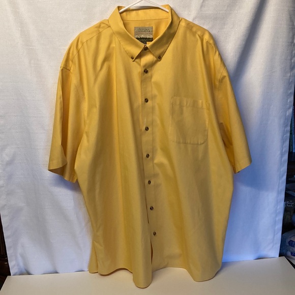 Cabela's Other - Cabela’s Yellow Button down shirt size 3XL Tall